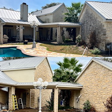 Revitalizing-an-Austin-Stone-Home-Comprehensive-House-Wash-and-Gutter-Cleaning-in-Corpus-Christi-Tx 4